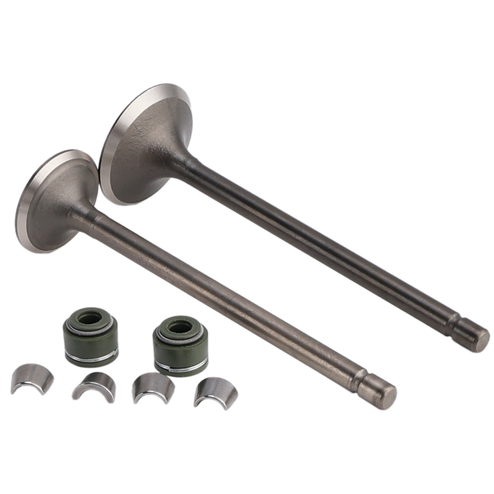 Intake Exhaust Valve Kit For Honda 76-79 CB125S CB125J 80-81 CG125
