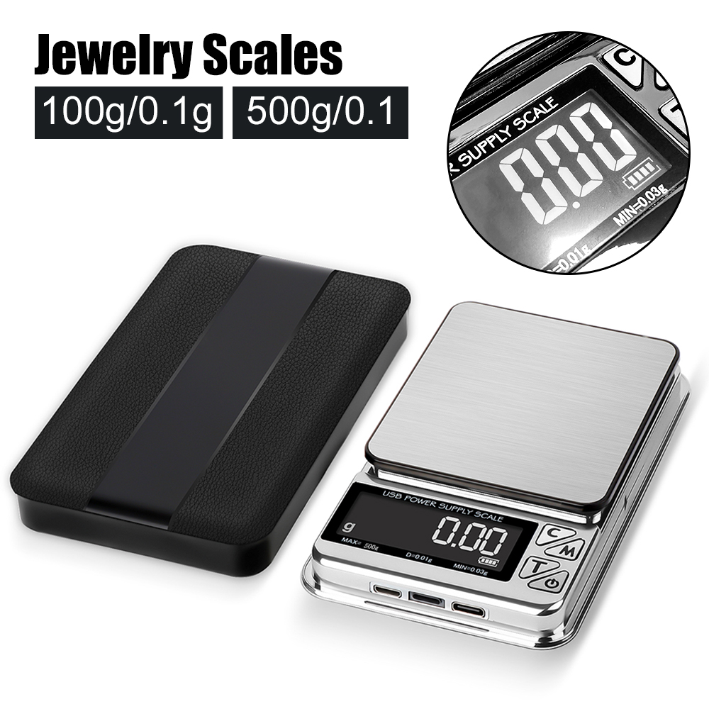 Title 3, Jewelry Scales Pocket Kitchen Scale 100g/500g U...