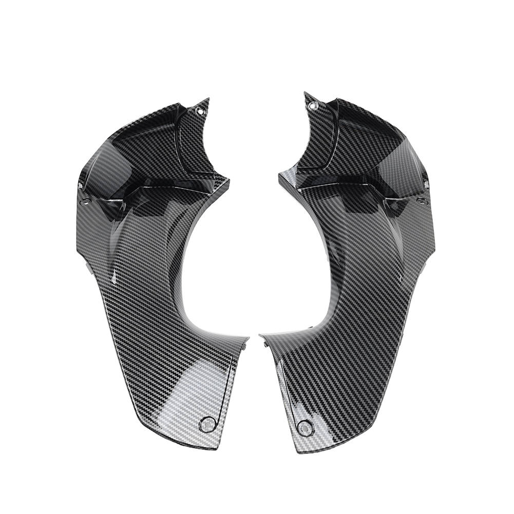 Look KéoBladeCarbonCeramicTitan 2x Carbon Look Air Intake Cover Carbon Fiber For Kawasaki Ninja ZX