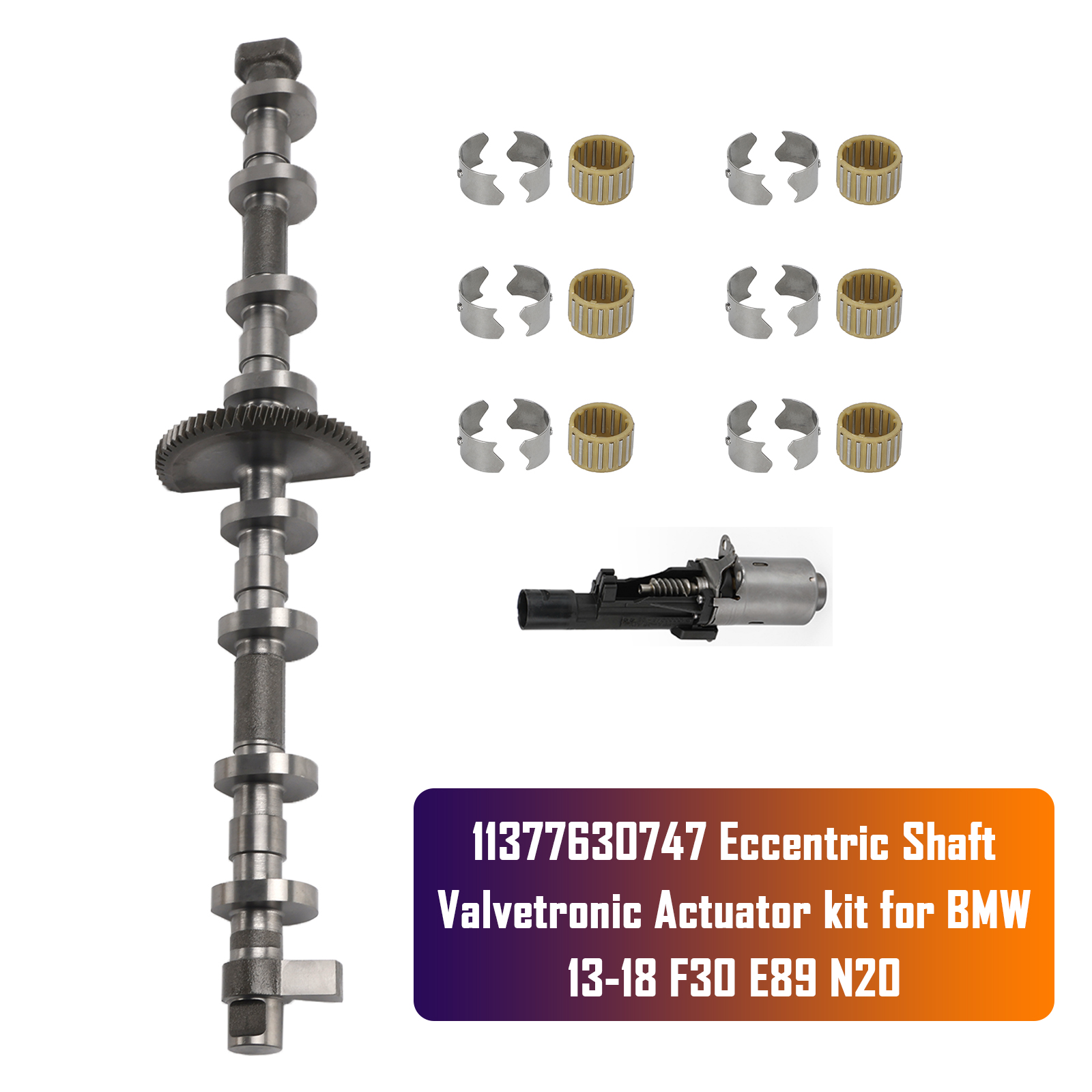 11377630747 Eccentric Shaft Valvetronic Actuator kit for BMW 13-18