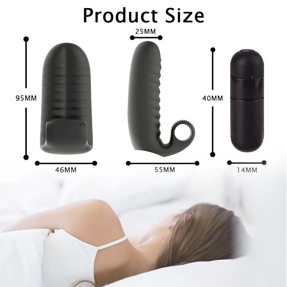 G-spot Vagina Stimulation Waterproof Sex Products Mini Finger Vibrator Vibrating Massager Foreplay Adult Sex Toys for Women