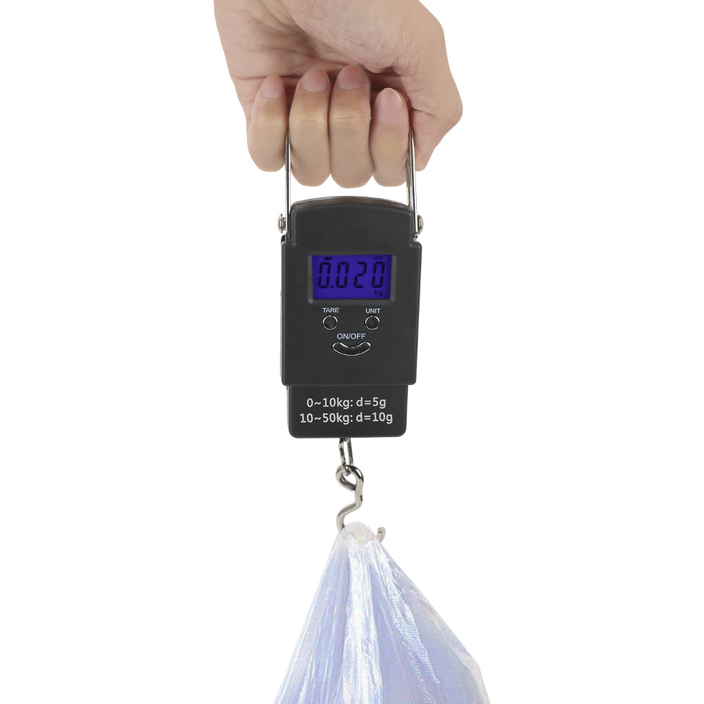 Title 10, Home Tool LCD Electronic Scale 50Kg/110lb Hangi...