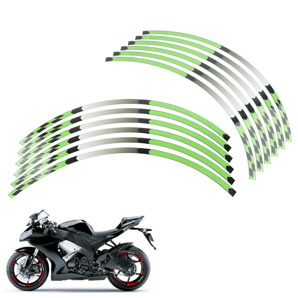【Ninja400】新品　純正　ホイール リムテープ　緑　４本セット Amazon | Kawasaki 2024年 Ninja 400 KRT EDITION/Ninja400