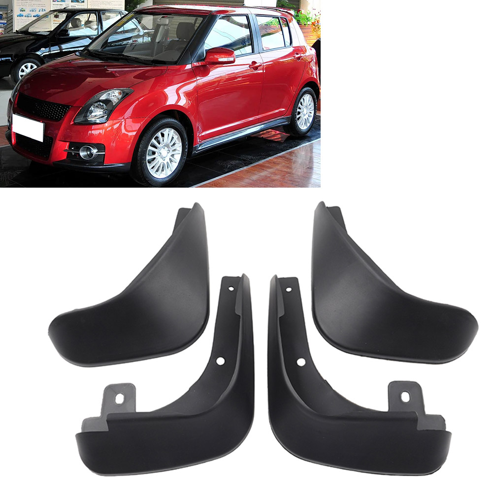 Swift Rear Guard Front And Rear Mud Flaps Set Car Mud Flaps For Suzuki Swift/Sport ...
