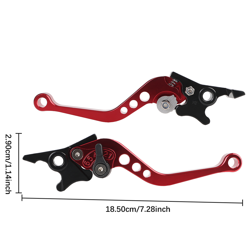 Comparativa visual montadas en la moto