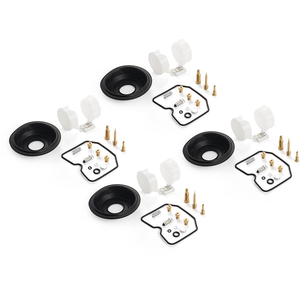 Carburetor Repair Kits 4 Sets For Kawasaki ZRX1100 ZRX 1200