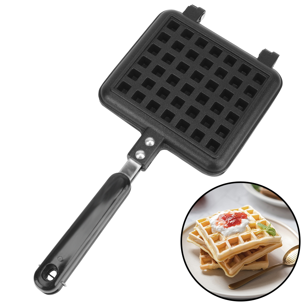 Title 10, Waffel Maker Maschine Kuchen Waffel Form Tragba...