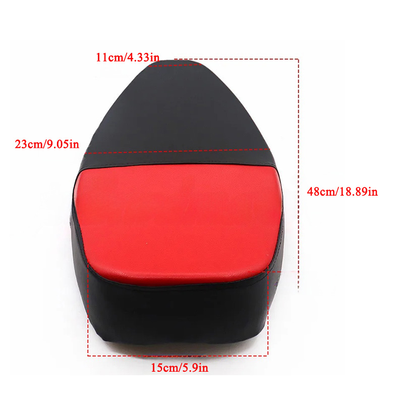 Description Picture 3 of itemDouble Rear Seat Cushion Backrest Extended Integrated Seat Back For Citycoco Scooter  Scooter Seat Modified Accessories