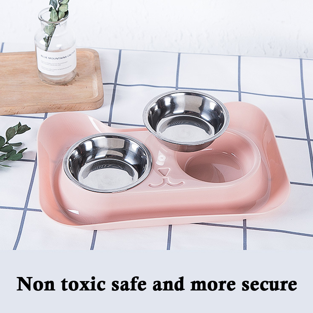 Title 7, Leakproof No Spill Double Stainless Steel Dish ...