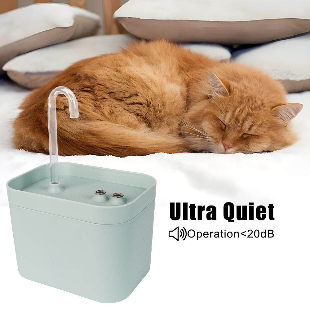 Title 5, Auto Filter Mute USB Electric Cat Drinker Bowl ...