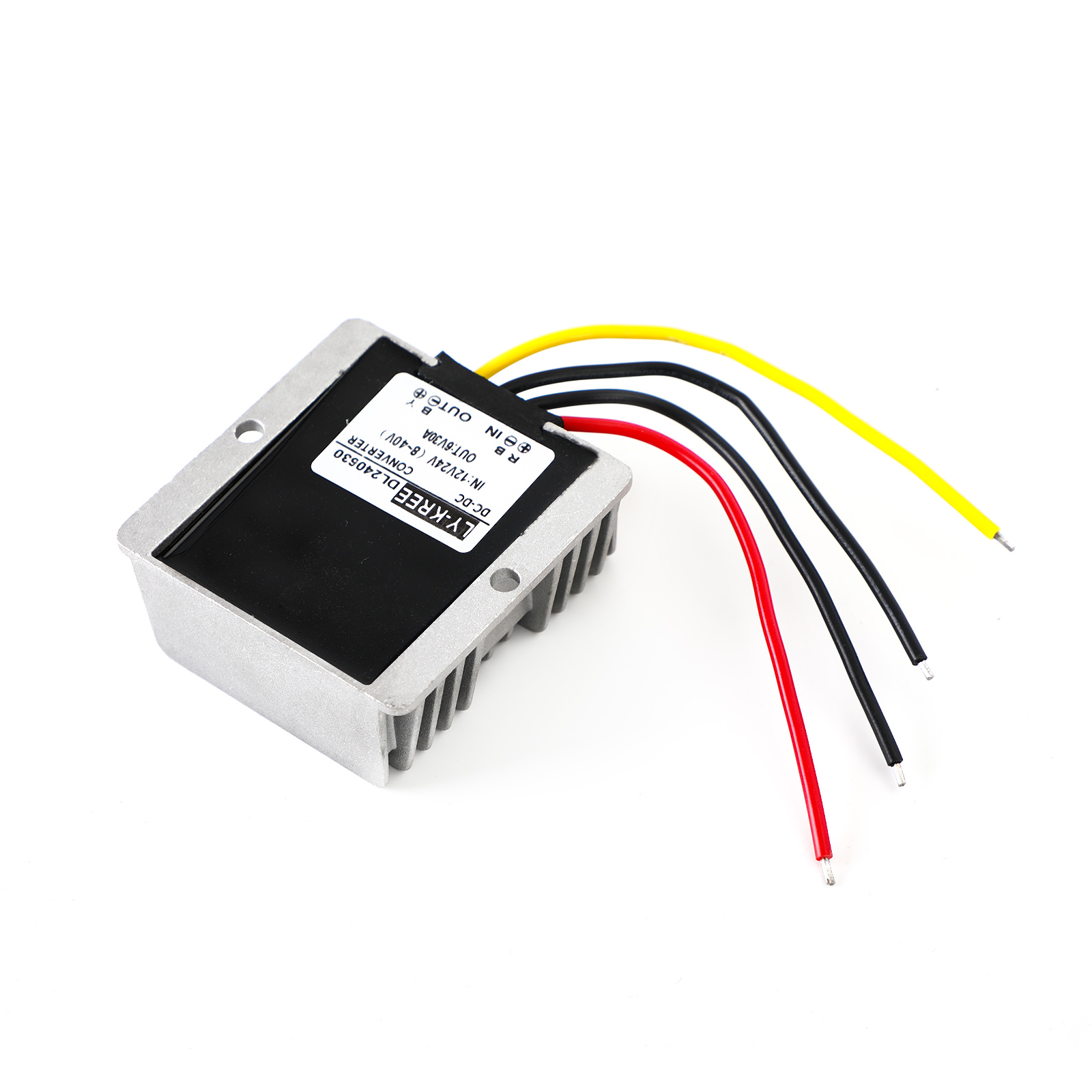 3PCS 12V To 5V DC Buck Converter - Step Down Voltage Regulator 3A 15W, Waterproof, For LED Lights, Car, Truck, Boat