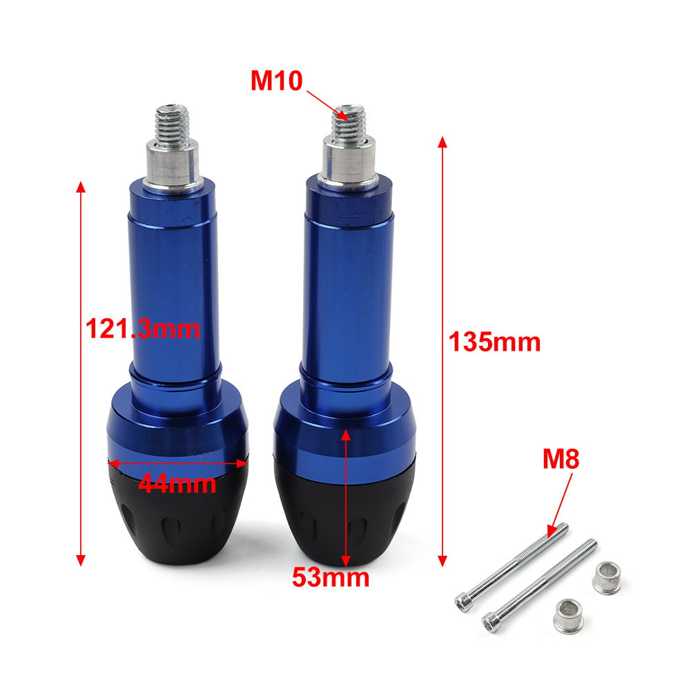 8MM 10MM Universal Motor Exhaust Frame Slider Crash Falling
