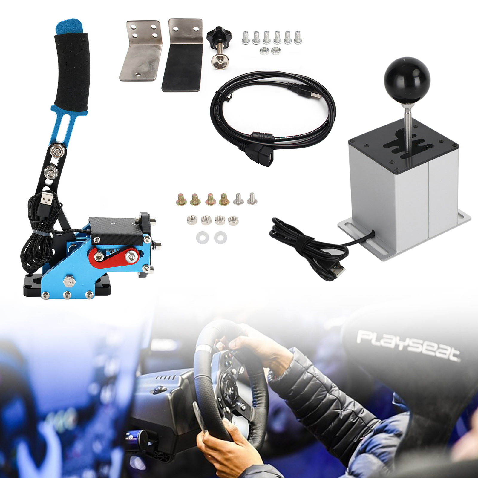 EMUKOEP 70mm Steering Wheel Adapter Plate Aluminium Alloy For G29 G920 13 14in Steering Wheel - View #3