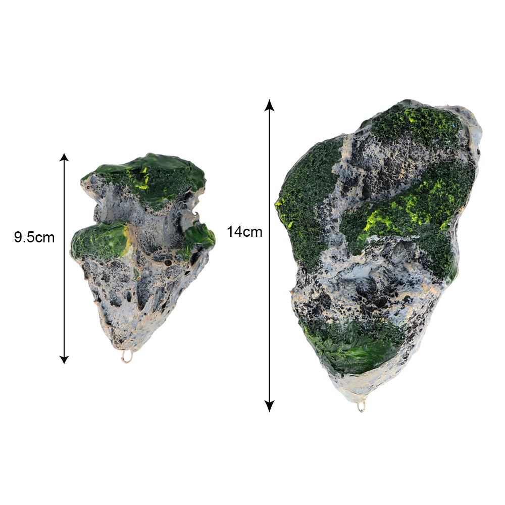 Title 8, Ornamento per decorazioni per acquari Roccia ga...