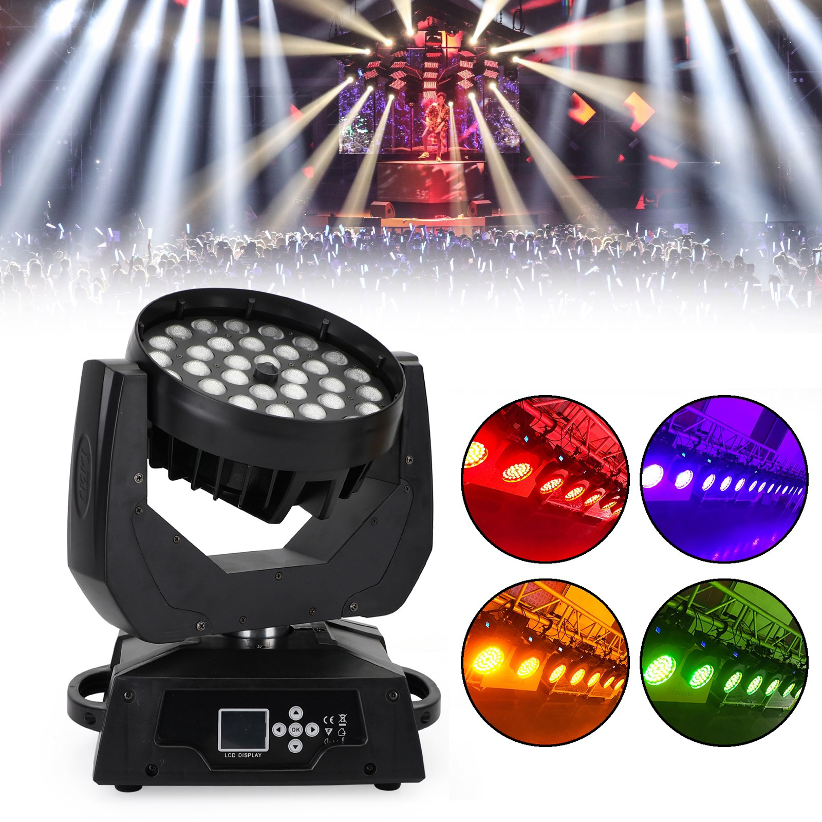 ムービングライト送無2台ROBEshow lighting ledwash136 ムービングライト送無2台ROBEshow lighting ledwash136 楽器・機材