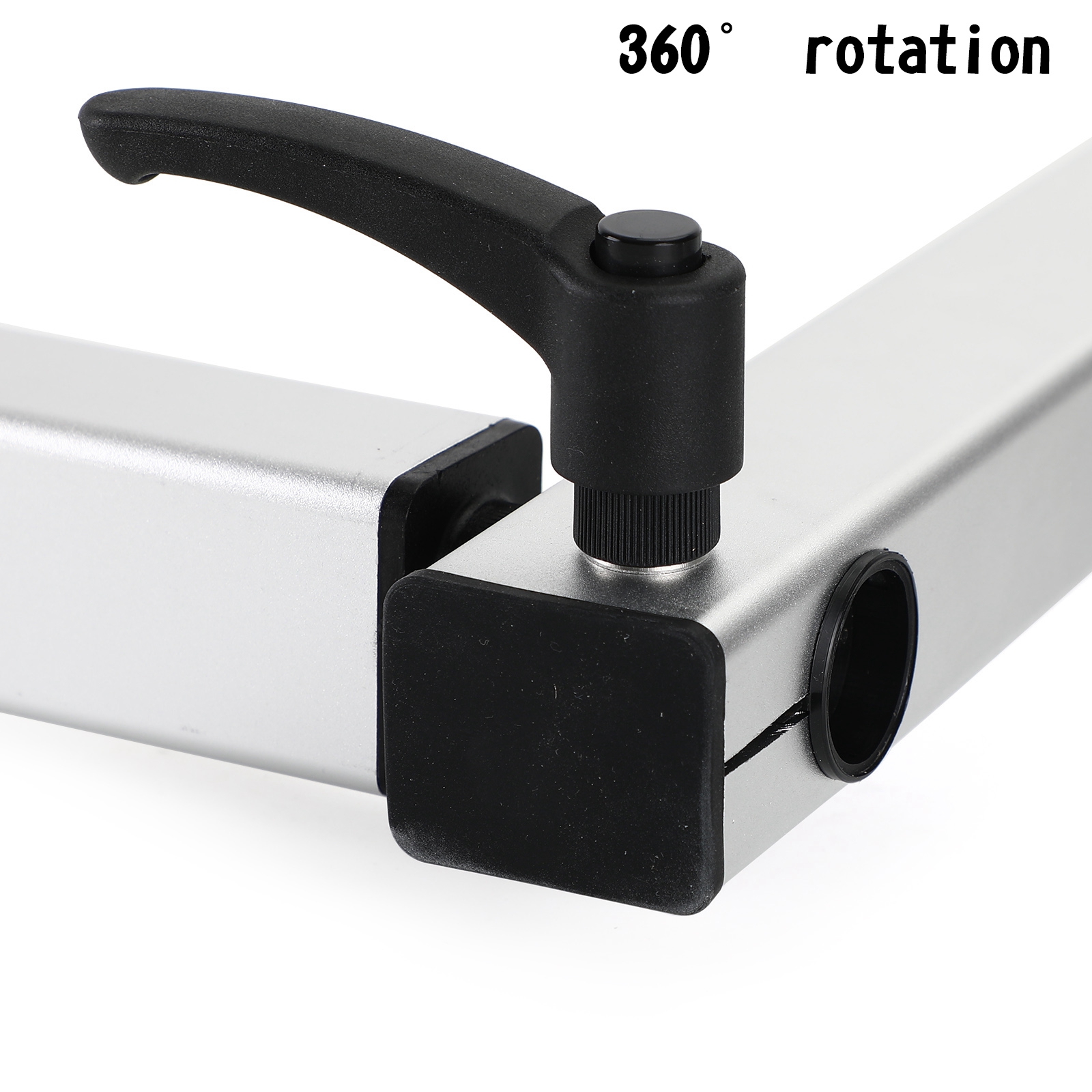 Table Foot Leg 445 690mm Adjustable 360° Rotation Aluminum Alloy for RV