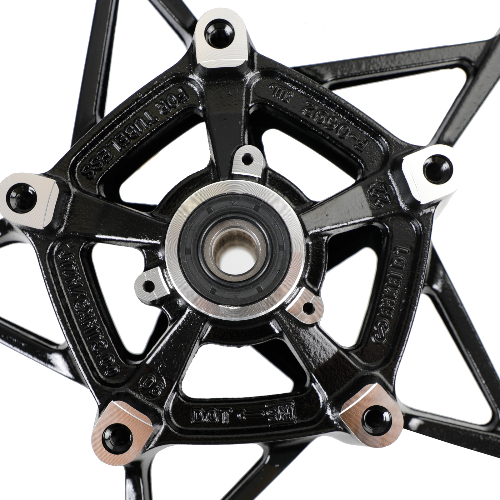 NEW Glossy Black Front Wheel Rim For Kawasaki Z400 EX400 Ninja 400