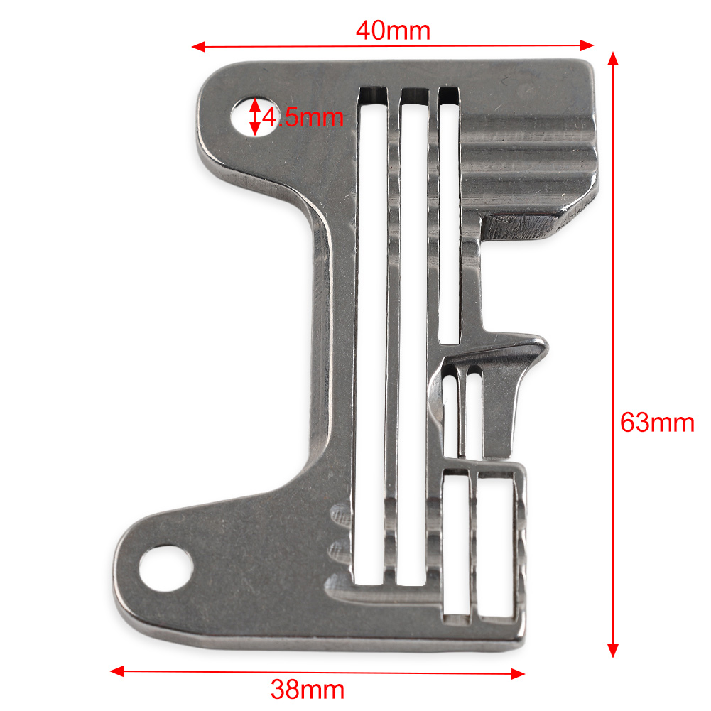 277505R40 4 Thread Needle Plate For Pegasus Overlock Sewing