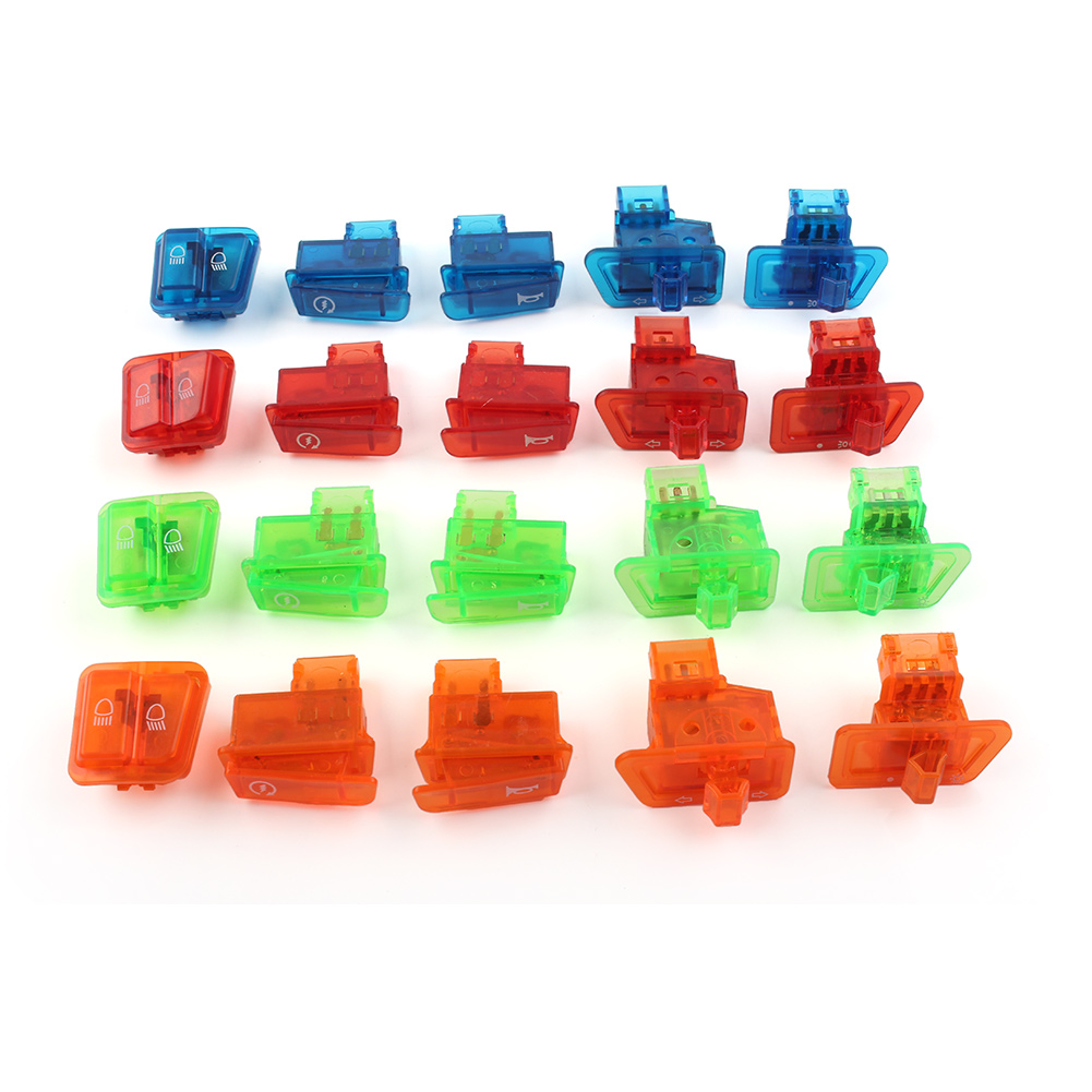5 Pcs Turn Signal Headlight Ignition Horn Switch Caps Fit 5 Pcs Turn Signal Headlight Ignition Horn Switch Caps Fit