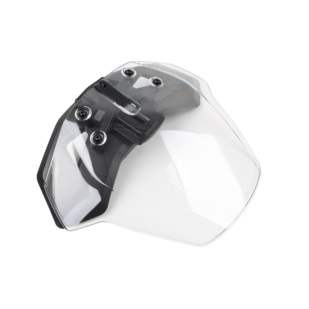 Adjustable Sport Windshield For Can-Am Ryker - 3" Sliding Vented Wind Deflector 2019-2024