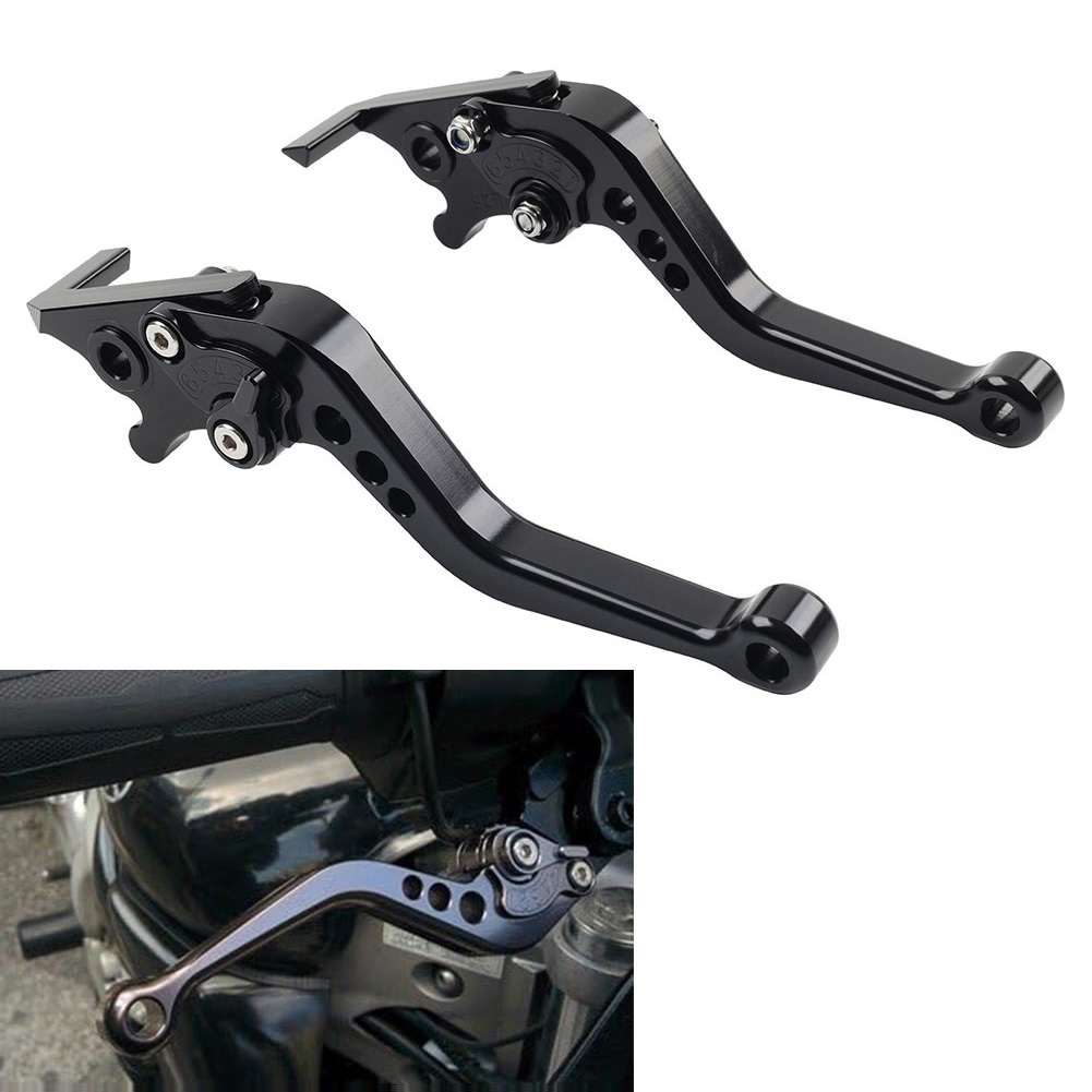 CNC Adjust Short Brake Clutch Levers For Kawasaki Ninja ZX4R ZX4RR
