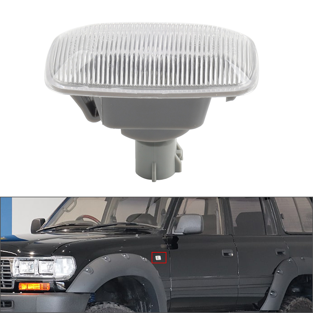 Side Fender Marker Light For Toyota Land Cruiser 70 80 90 100