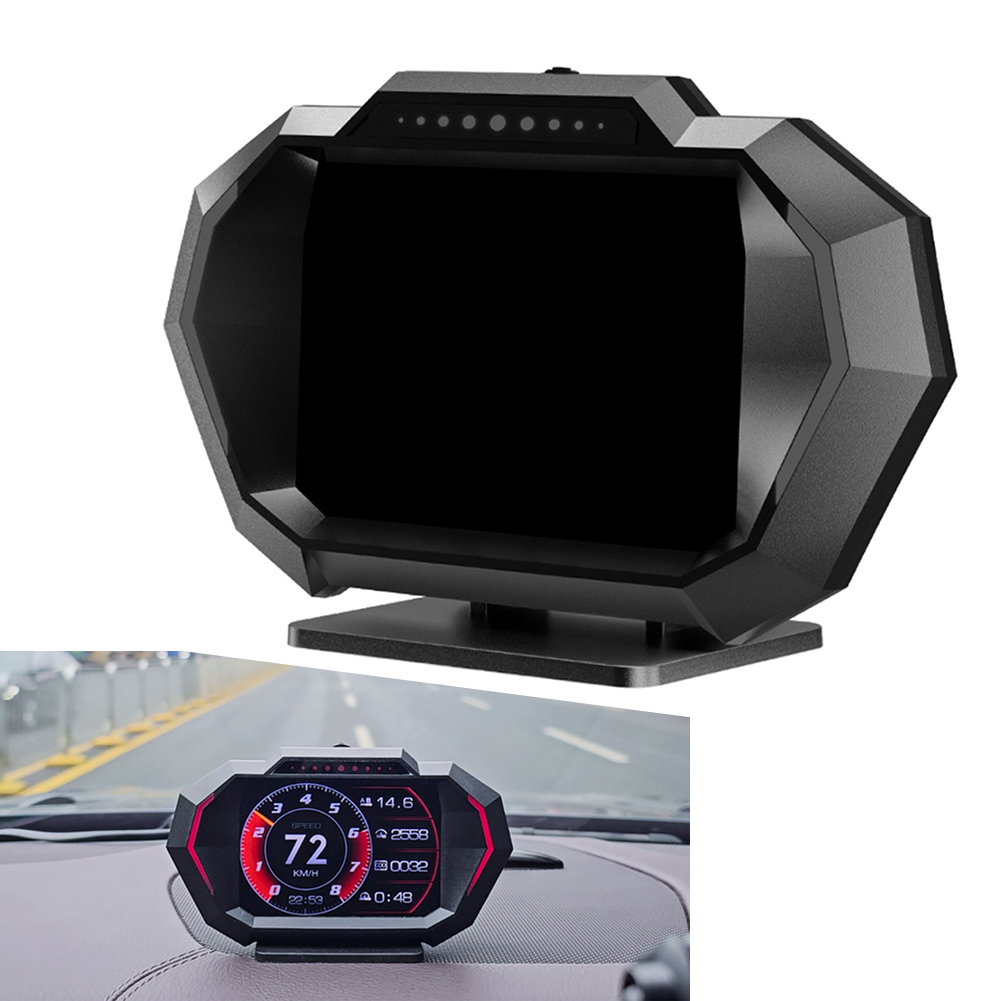 ベリーズ OBD2+GPS HUD P24 Head Up Display On Board Computer Slope Meter