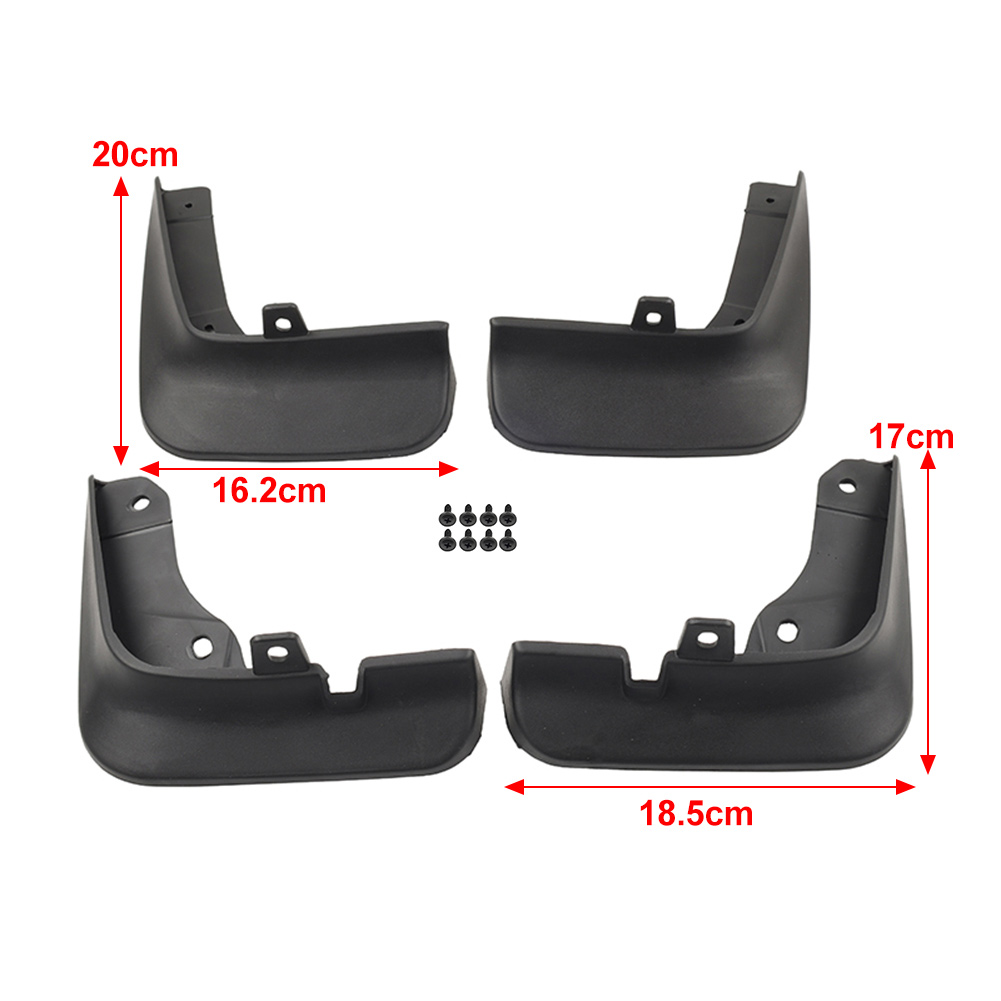 4pcs Wheel Mud Flaps Splash Guards For Mazda 3 Axela 5-Door