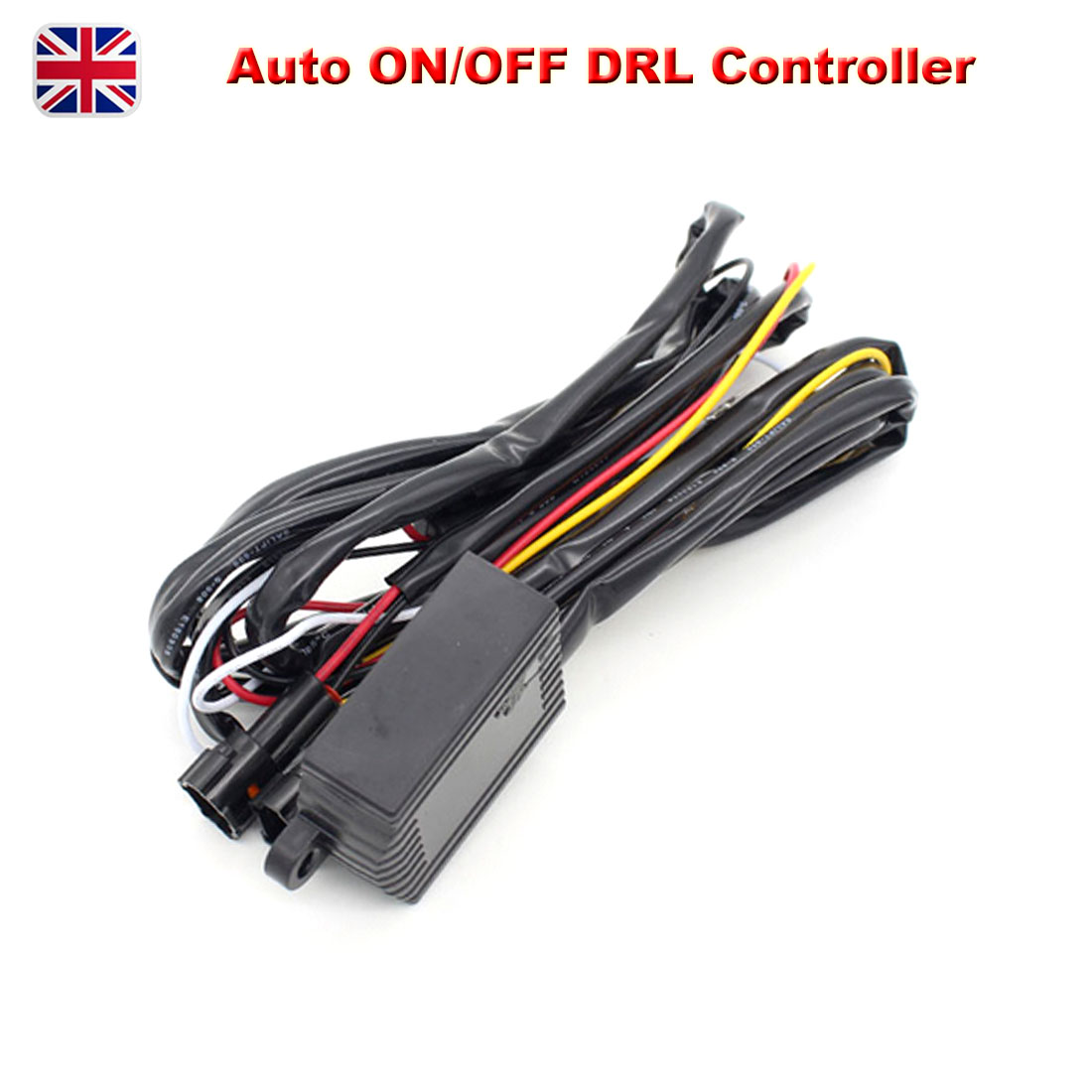 12V Car LED Daytime Running Light DRL Relay Harness Automatic On//Off Switch UK