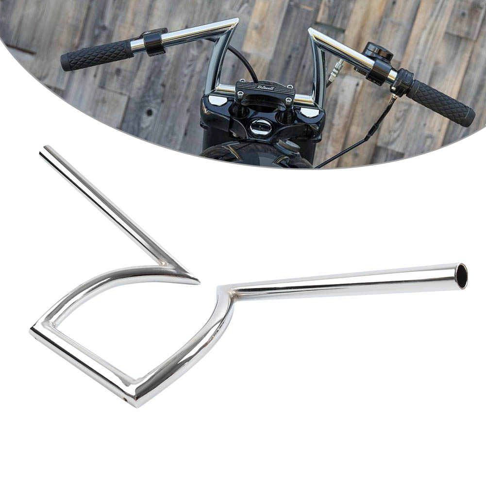 7/8″ 22mm Z-Bar Drag Handlebars – Motorcycle, Fits Honda Harley Bobber Chopper