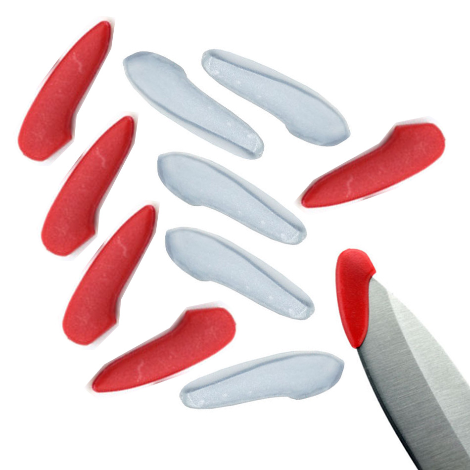 5pcs Blade Knife Tip Protector Cover Plastic Blade Protect Red White