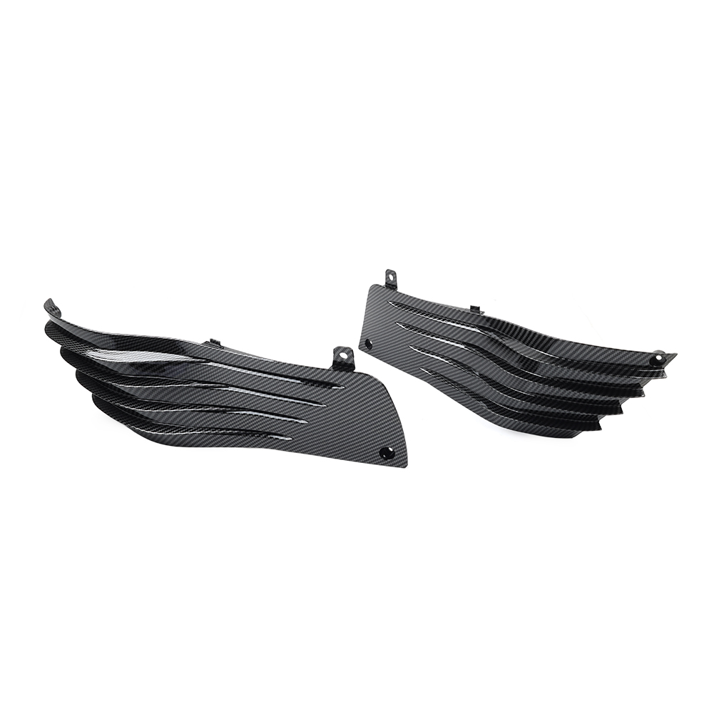 Carbon Fiber Side Engine Trim Fairing Knee Guard For Kawasaki ZX14