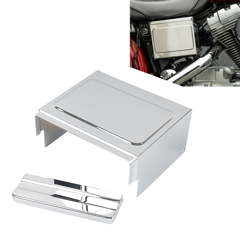 Top Side Battery Cover Kit Fit Harley Sportster XL 1997-2003