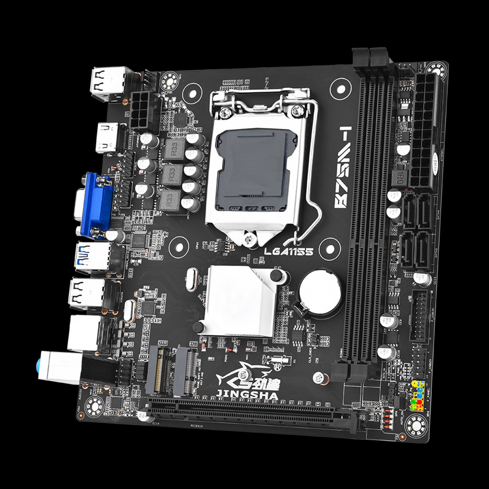 B75M-I Motherboard LGA 1155 Support 2*DDR3 USB3.0 SATA3 NVME NGFF