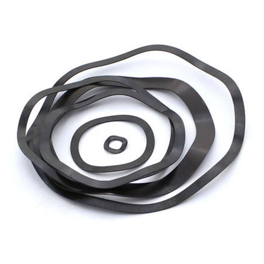 50X Spring Wave Washer Lock Washer Black Carbon Steel /Stainless Steel M4 M40 eBay
