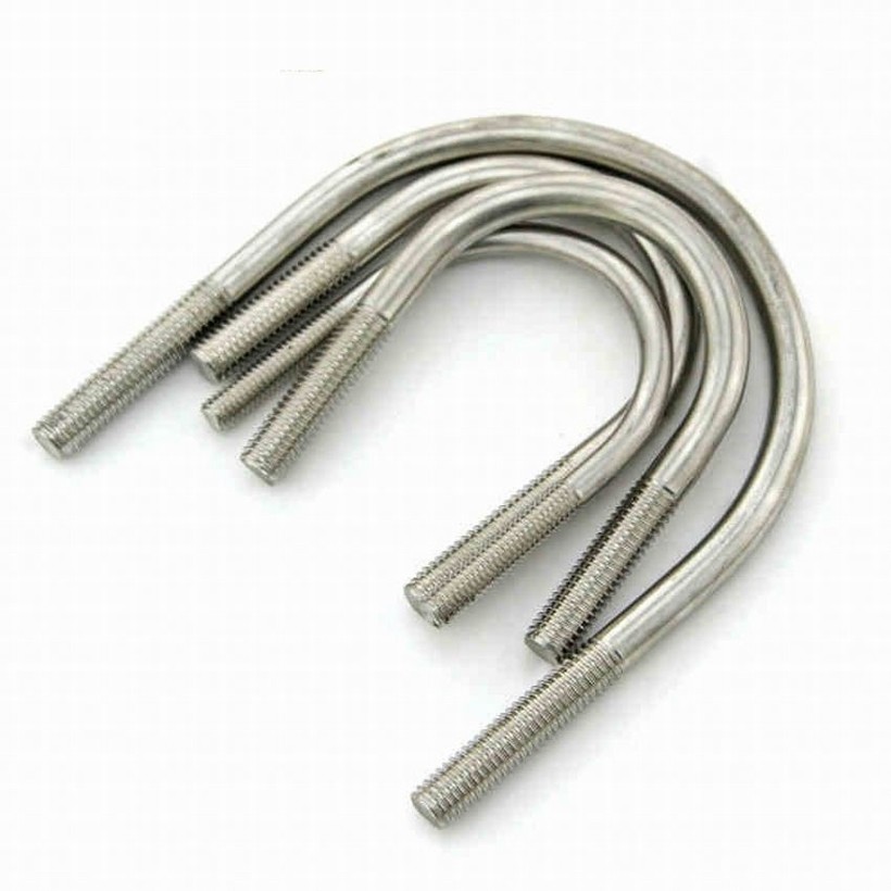 U Bolts Round Bend UBolt Clamp M6/M8 304 Stainless Steel Pipe Diameter