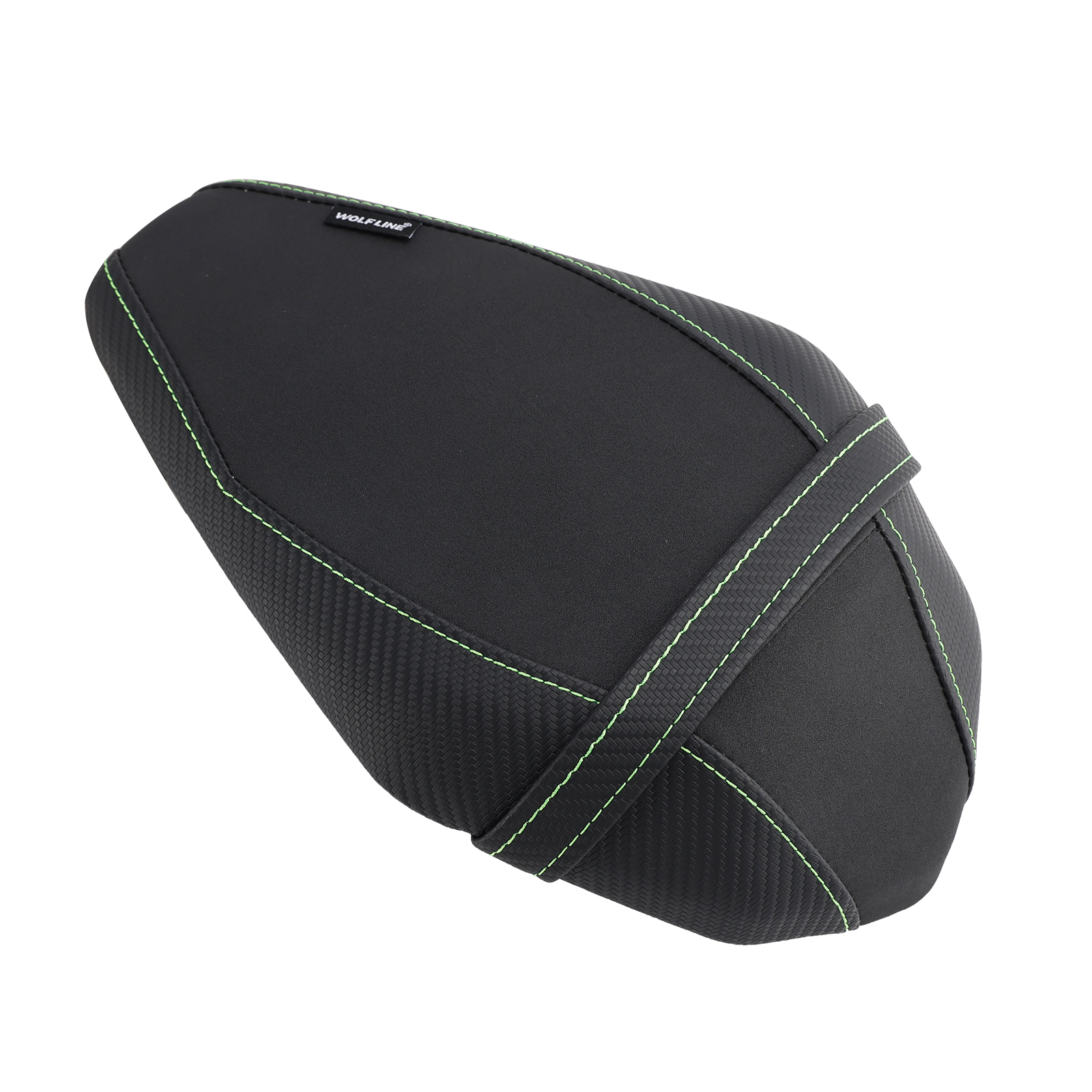 Rear Passenger Seat Cushion Pu Pillion Flat G-Stitch For Kawasaki