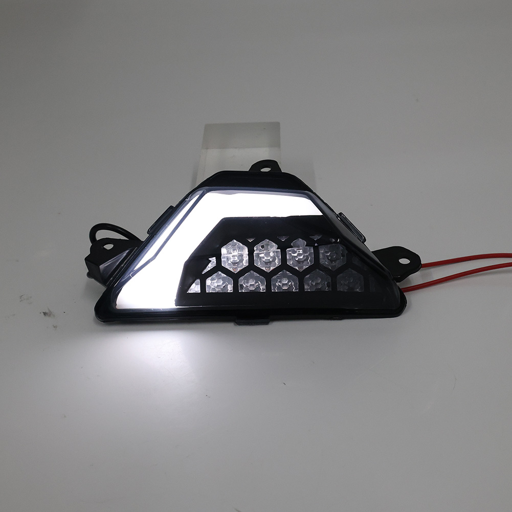 Smoke LED Front Turn Signal Lights For Kawasaki Ninja ZX6R 250 400 300 650 – Pair