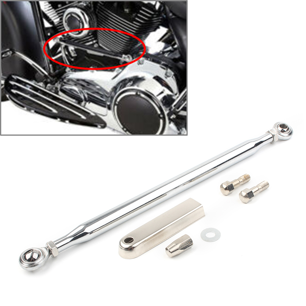 Silver Round Shift Linkage Shifter For Harley Touring