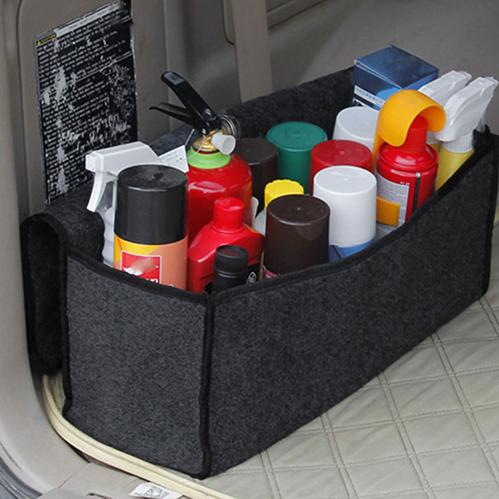 Large Car Boot Organiser Portable Carpet Travel Breakdown