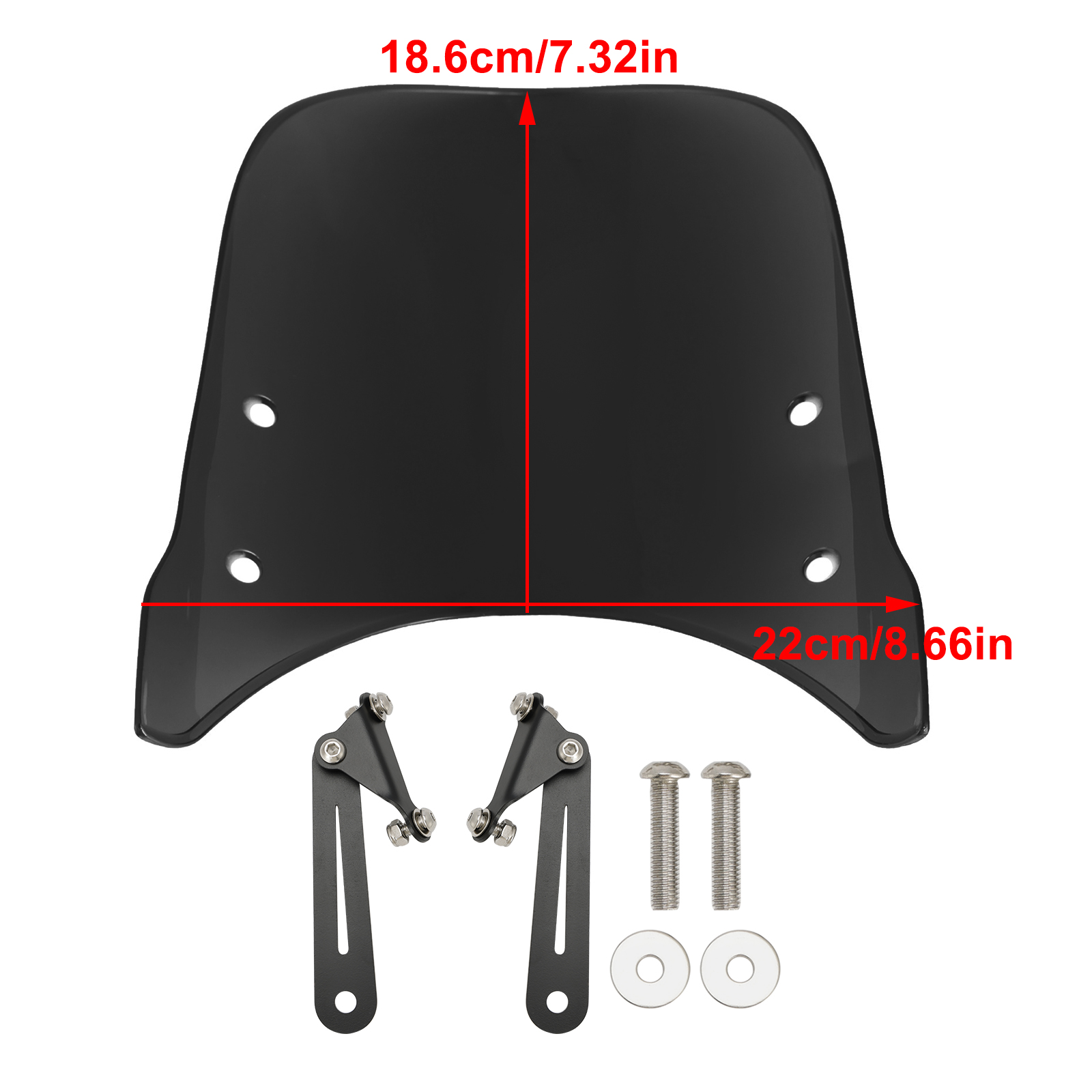 Windshield WindScreen Fits MOTO GUZZI V7 Classic 2016-2023 V9