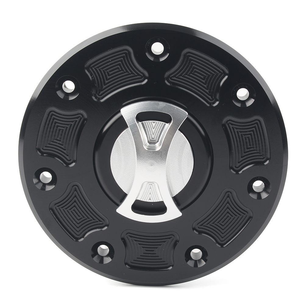 Fuel Gas Tank Cap Cover For Kawasaki NINJA 500 ZX-6 ZX-7 ZX-9 ZRX
