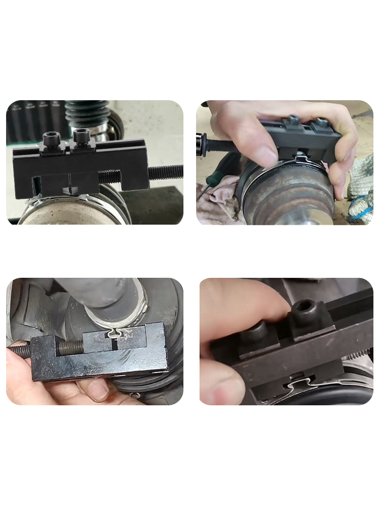 Detalle de la herramienta y su tornillo ajustable