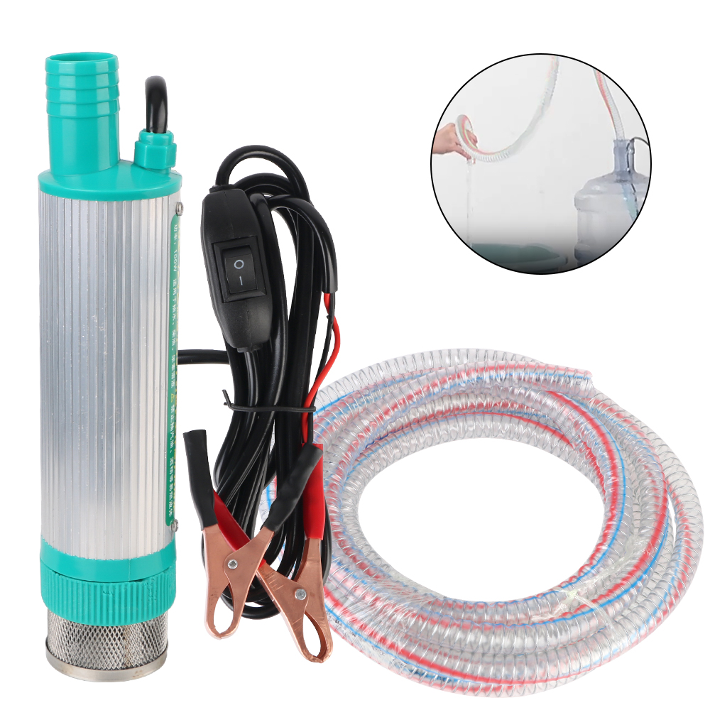 Bomba eléctrica sumergible de 12 V para diésel y agua