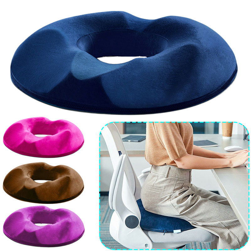Orthopaedic Seat Memory Foam Cushion Tail Bone Coccyx Pain Relief Donut