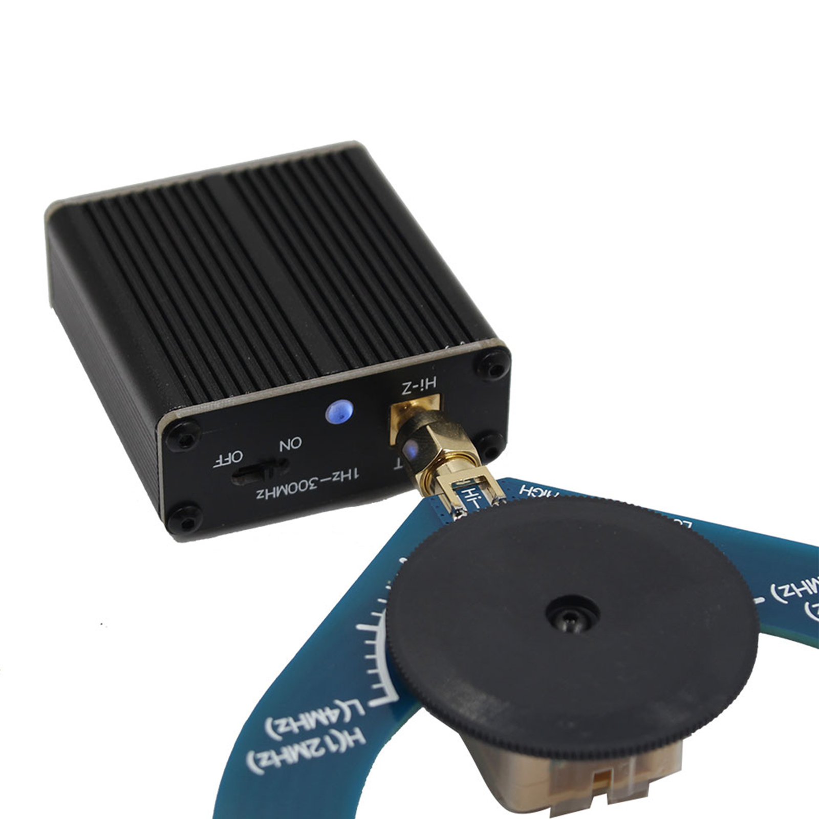 High Impedance Amplifier for SDR Walkie Talkie HackRF One