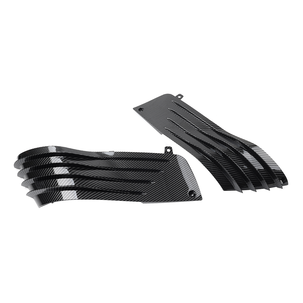 Carbon Fiber Side Engine Trim Fairing Knee Guard For Kawasaki ZX14