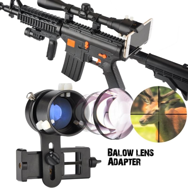 Landove Rifle Scope Smartphone Mounting Advanced Glass Magnification