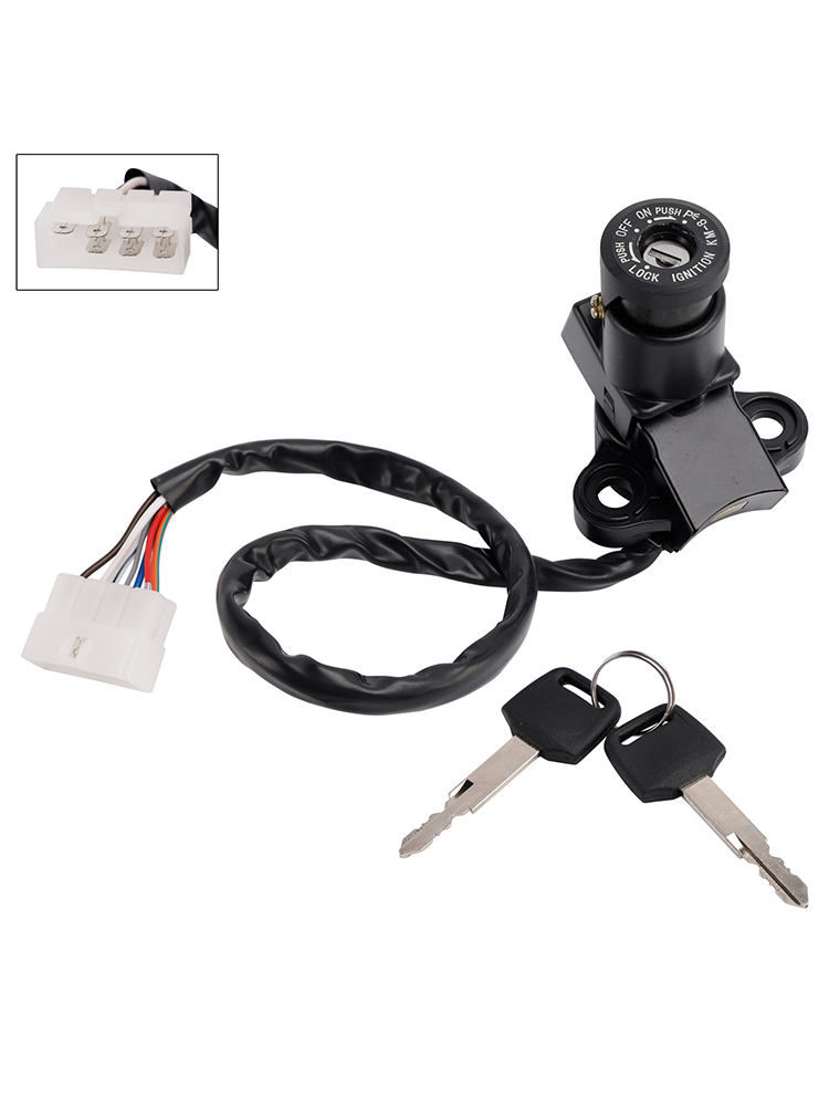IGNITION KEY SWITCH FOR KAWASAKI NINJA ZX 6 10 ZX6R Z750S Z1000