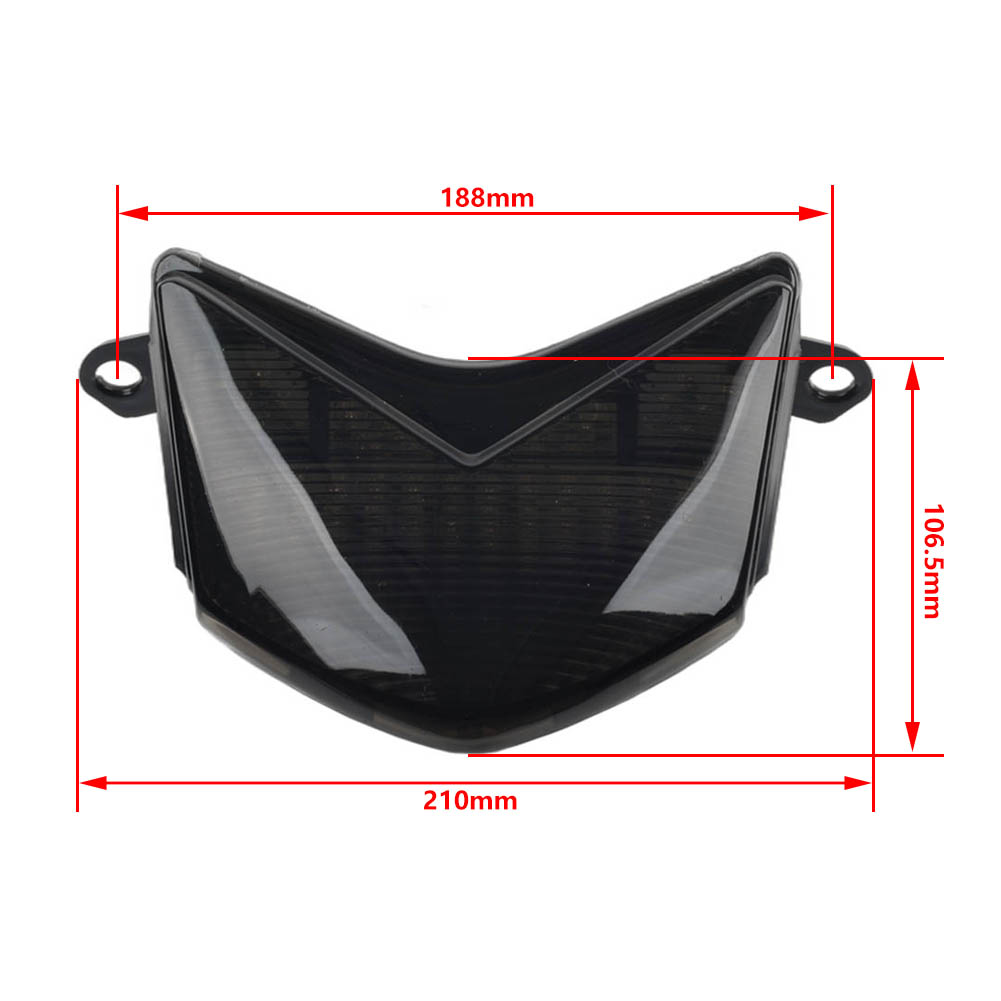 LED Tail Light For Kawasaki Ninja ZX6R ZX-6R 2005-2006 ZX-10R